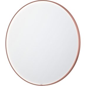 Sanibell INK SP24 LED spejl 120 brstet kobber aluramme