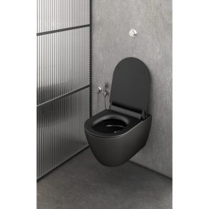 GSI Pura matsort v�gh�ngt toilet 50x36cm med Swirlflush
