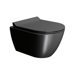 GSI Pura matsort vgtoilet 50x36cm med Swirlflush