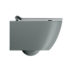 GSI Pura vgtoilet 50x36cm med Swirlflush, farve agave