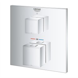 GROHE Grohtherm Cube forplade, krom 