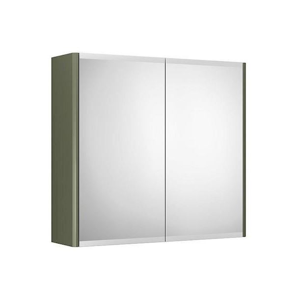 Gustavsberg Graphic spejlskab 60 cm Grøn