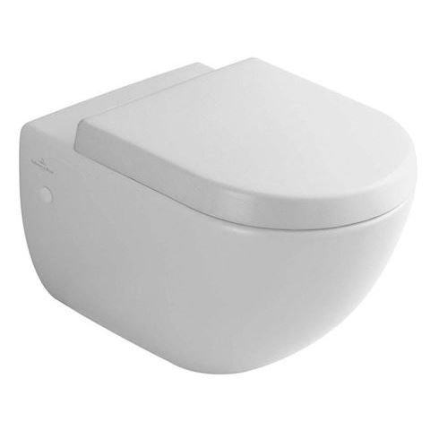 Villeroy & Boch Subway væghængt toilet med CeramicPlus. Hvid