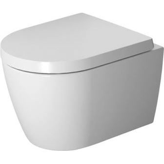 Duravit ME by Starck Compact Rimless® væghængt toilet u. WonderGliss