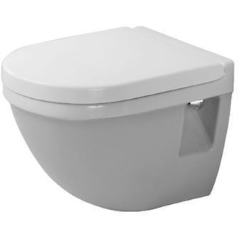 Duravit Starck 3 Compact væghængt toilet m. WonderGliss