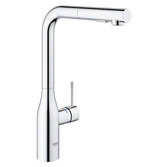 GROHE Essence køkkenarmatur med L-tud og udtræk. Krom
