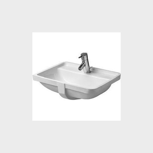 Duravit Starck 3 håndvask, 490x365 mm, underlimning