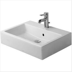 Duravit Vero hndvask 50 cm til bord med overlb og hanehul