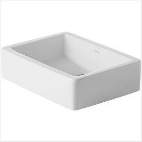 Duravit Vero bowle, 500x380 mm, uden overlb og hanehul, med Wondergliss