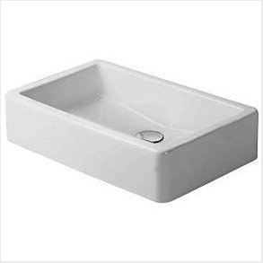 Duravit Vero bordvask, 600x380 mm, slebet kant