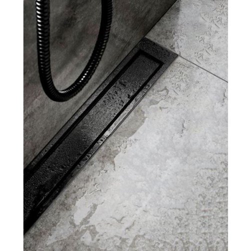 Unidrain Highline ramme - sort 900/10