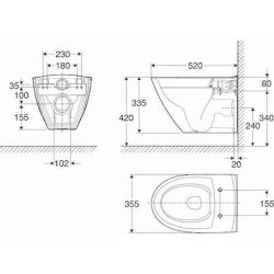 If Spira Art vghngt toilet