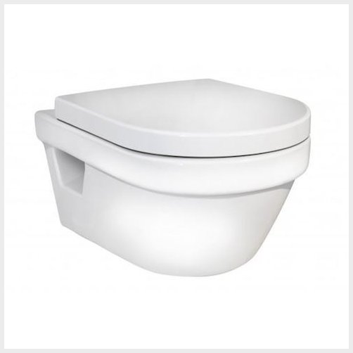Gustavsberg Hygienic Flush Toilet med åbenskyllerand inkl. sæde 