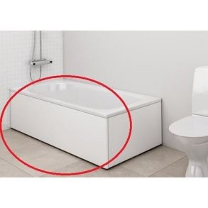 If Caribia front til badekar, 1683 mm