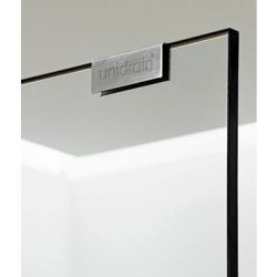 GlassLine, brusevg, glas: Unidrain Transparent, 1000 mm