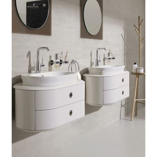 GROHE Essence New L-size h�ndvaskarmatur med bundventil krom