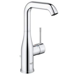 GROHE Essence New L-size hndvaskarmatur med bundventil krom