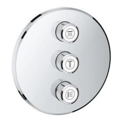 GROHE Grohtherm SmartControl indbygningsoverdel med 3 funktioner, krom