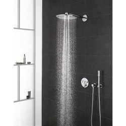 GROHE SmartControl brusesystem til indbygning med tre funktioner, krom