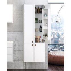 Gustavsberg Graphic hjskab 30 x 32 x165 cm, hvid