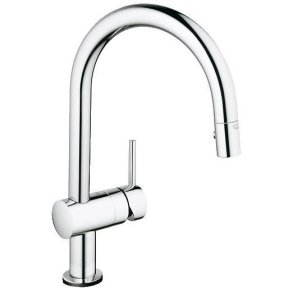 Grohe minta touch Kk. C-tud elektro. Kkken C-tud med udtrk - krom