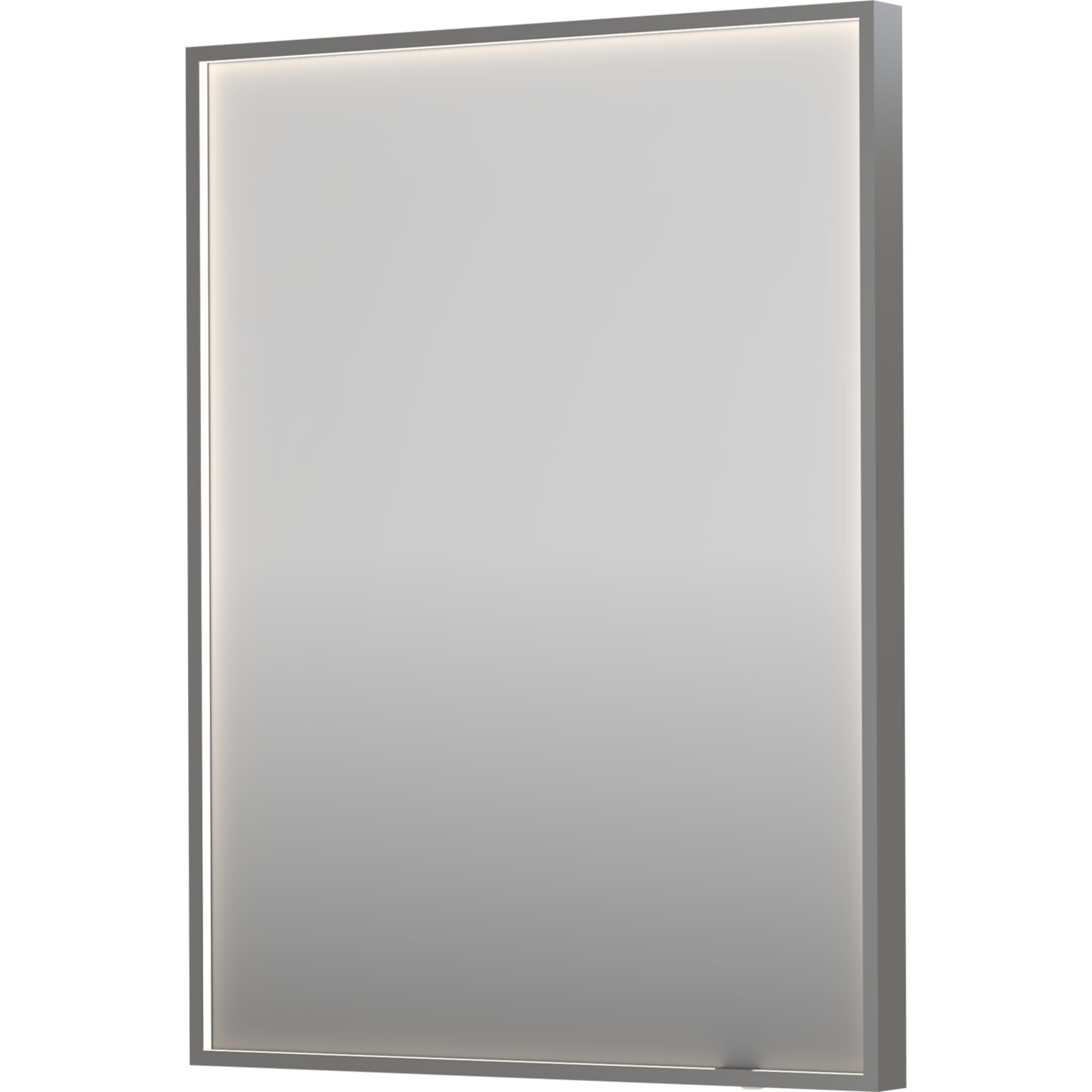 Sanibell INK SP19 LED spejl 60x80 børstet rustfri stål aluramme