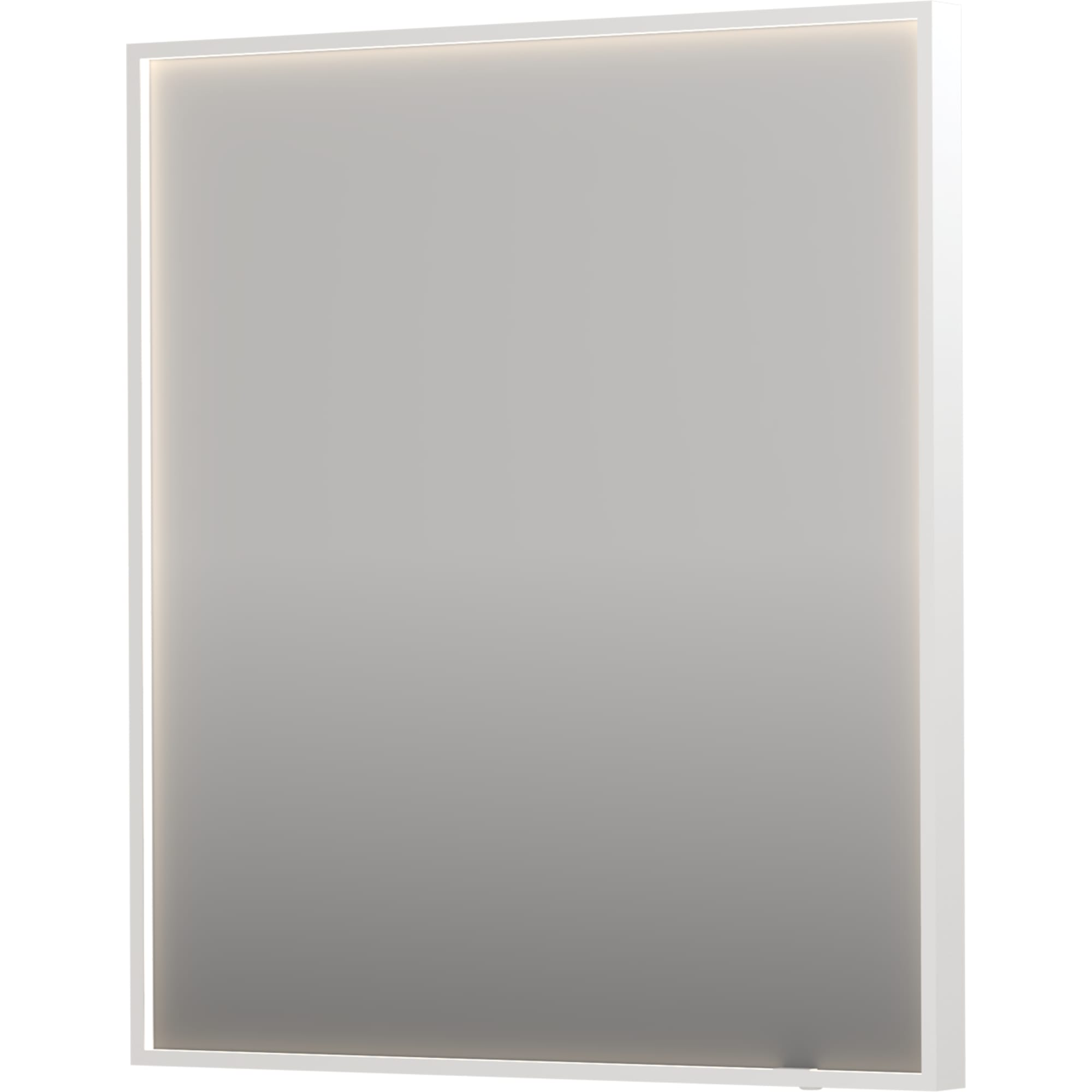 Sanibell INK SP19 LED spejl 70x80cm på mathvid aluramme