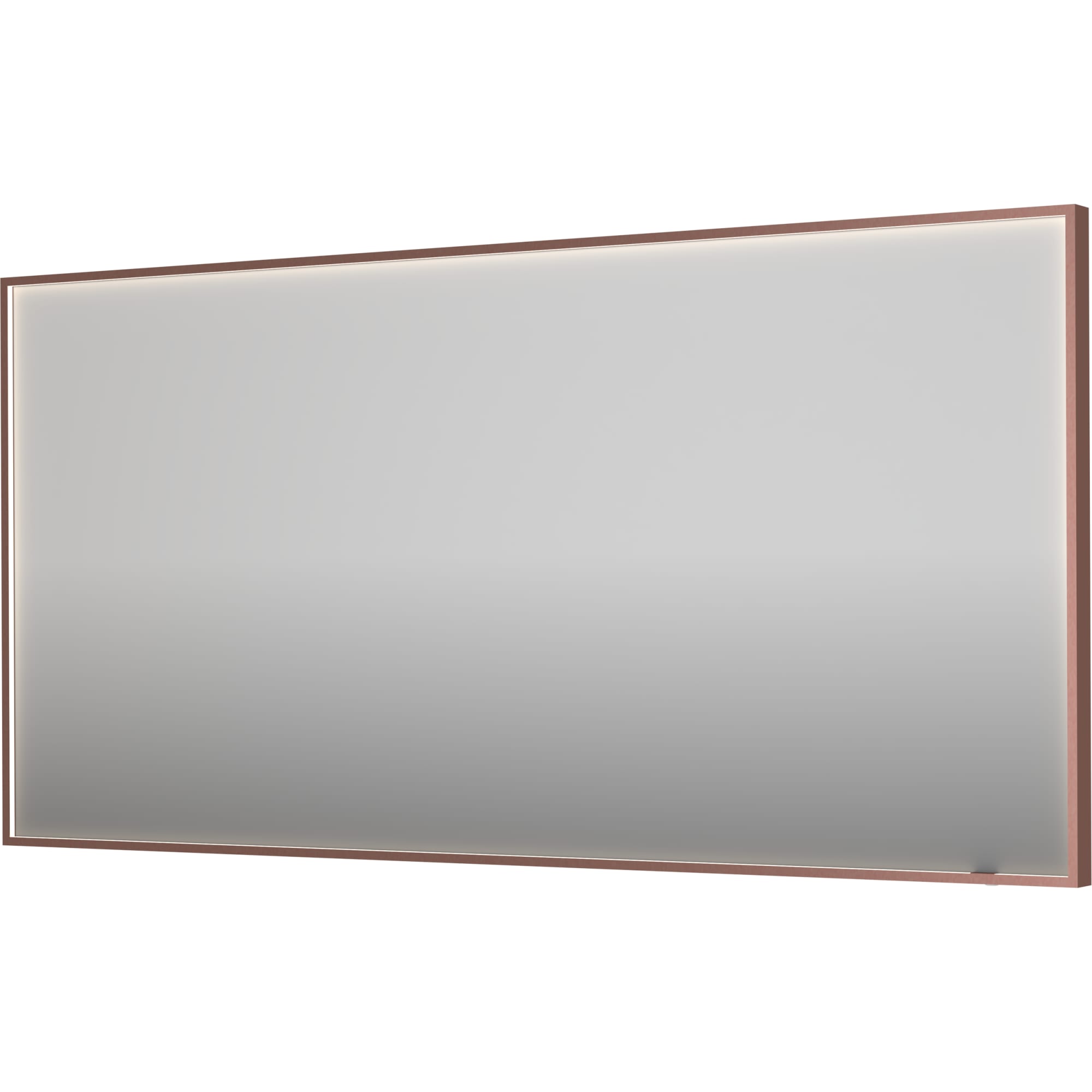 Sanibell INK SP19 LED spejl 160x80cm på børstet kobber aluramme