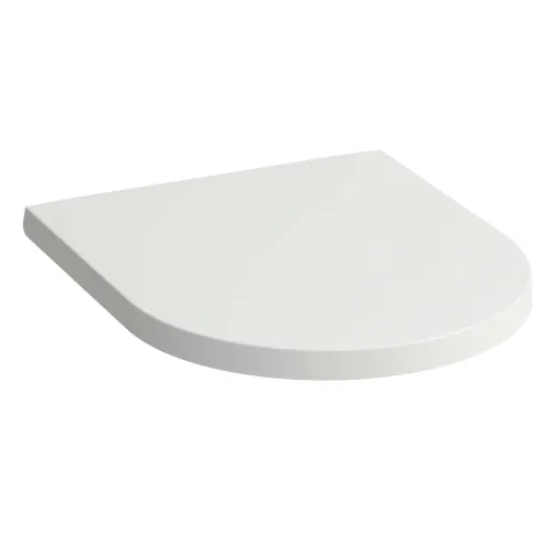 Kartell Laufen toiletsæde m. Soft Close & Quick-release, mat hvid