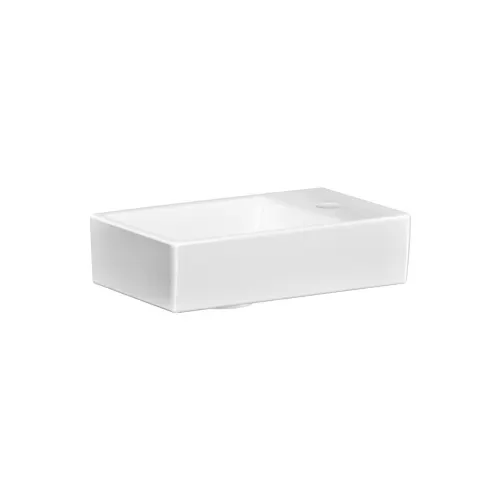 Gustavsberg Artic Small håndvask, 22x36 cm, venstre - Hvid