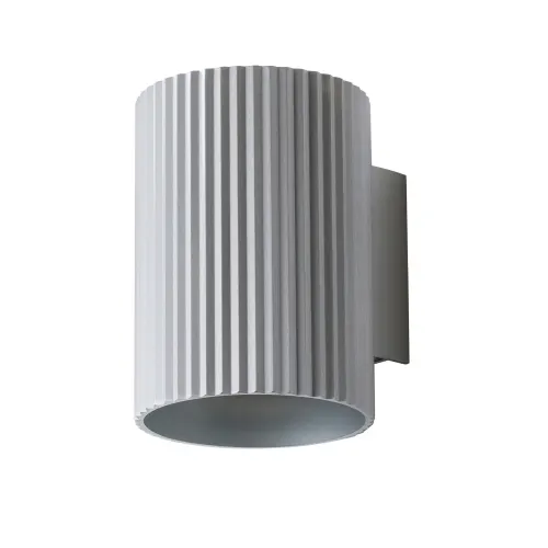 Loevschall Sekvens væglampe med up and down lights i aluminium